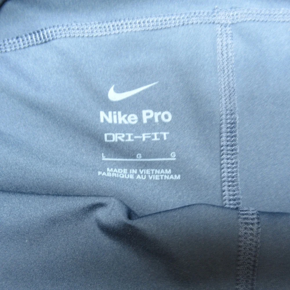 Nike Pro Shorts Youth? Large‎ Blue Compression Dri-FIT Training Athletic Running